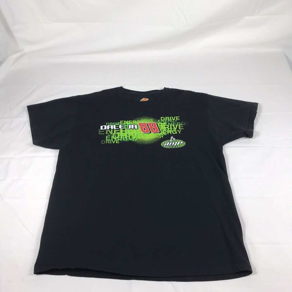 Dale Earnhardt Jr Mens Winners Circle AMP ENERGY‎ NASCAR T Shirt Size XL
